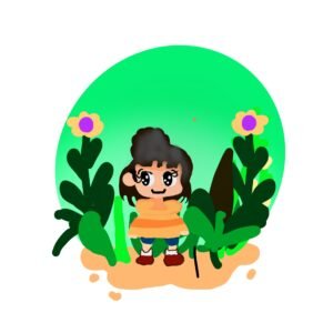 Explorer in the Garden